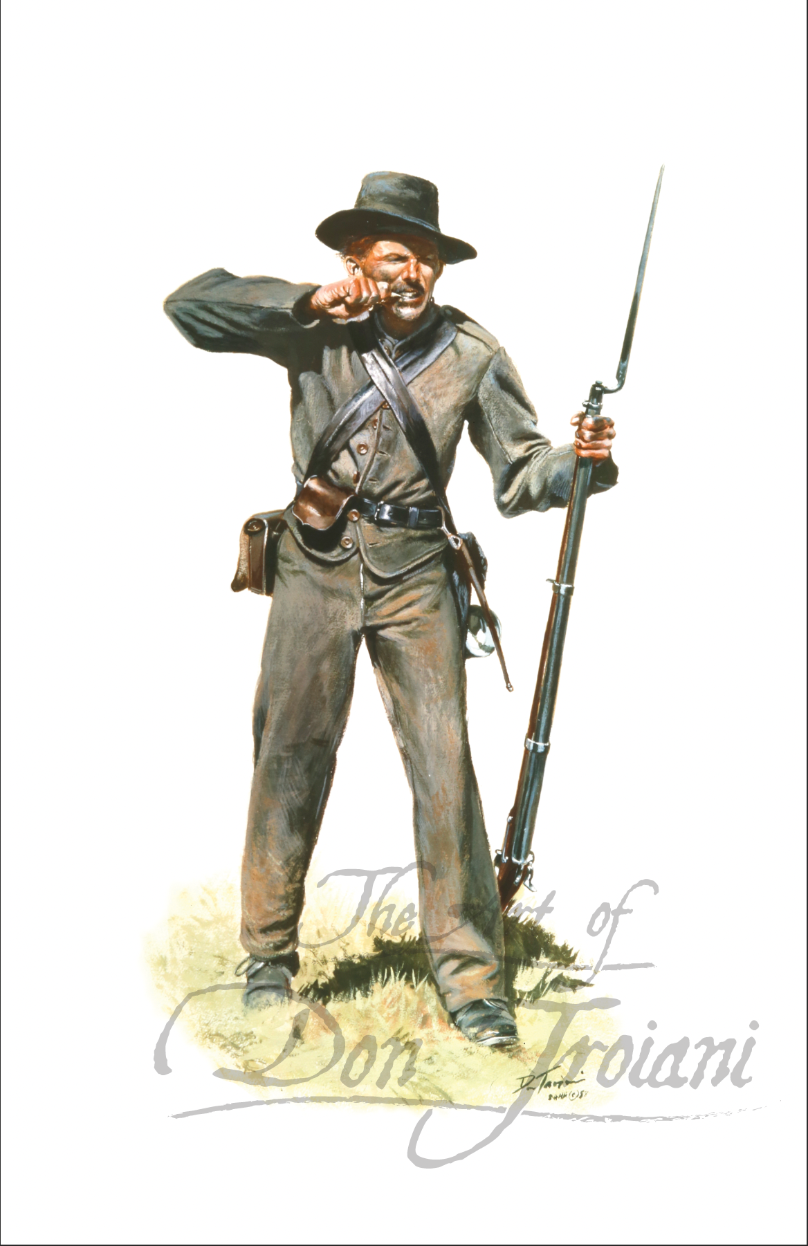 53rd Georgia Regiment, July Of 1863, Fought At Gettysburg