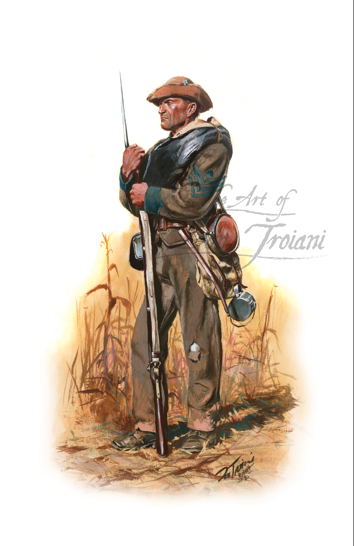 4th Texas Regiment 1st Sergeant, Hood’s Division, Army Of North Virginia, 1863