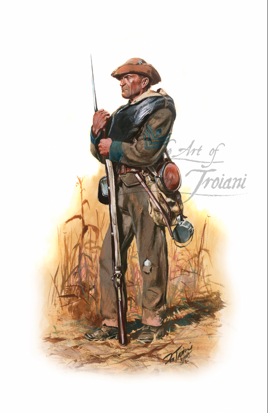 4th Texas Regiment 1st Sergeant, Hood’s Division, Army Of North Virginia, 1863