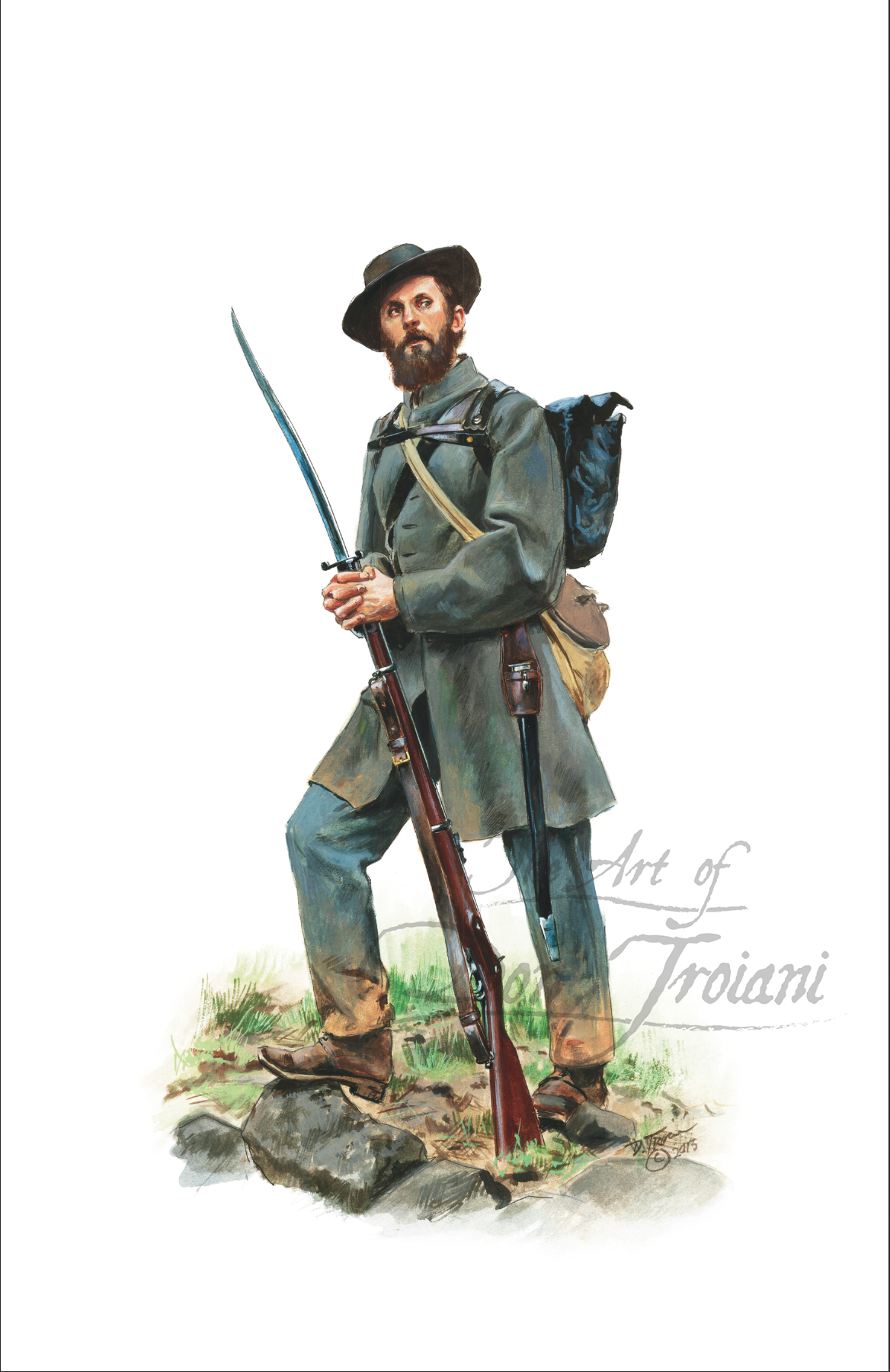 16th Georgia Regiment (Co. A) Battle Of Gettysburg July 3, 1863