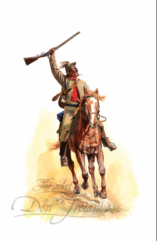 1st Cherokee Mounted Rifles C.S.A., 1862