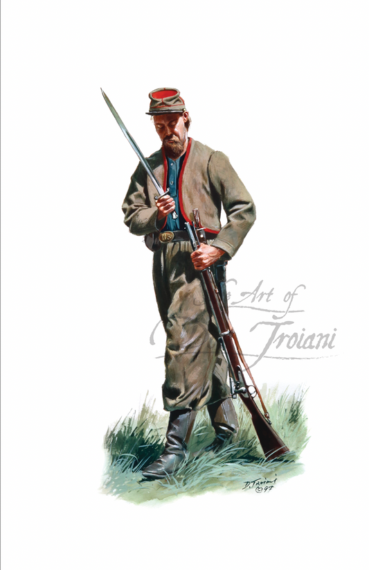 Private of the 11th Indiana Zouaves