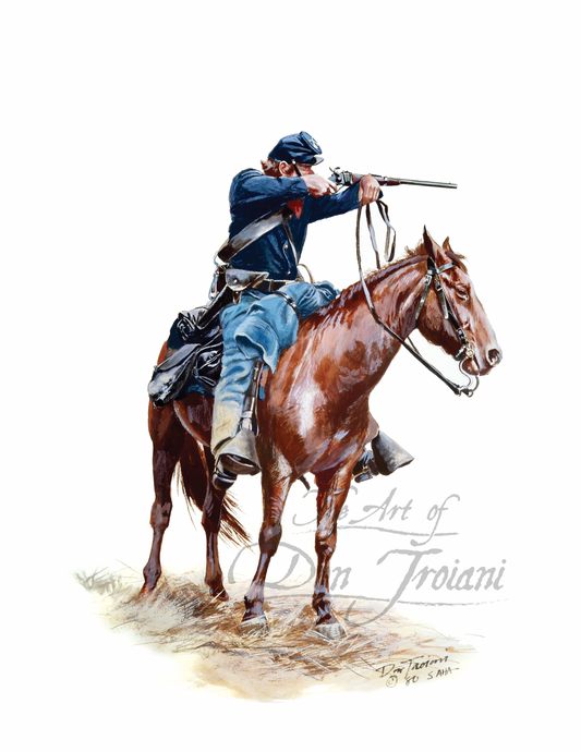 Union Cavalry With Carbine