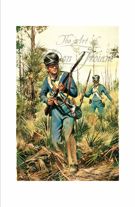 U.S. Infantry, Seminole Wars, 1838