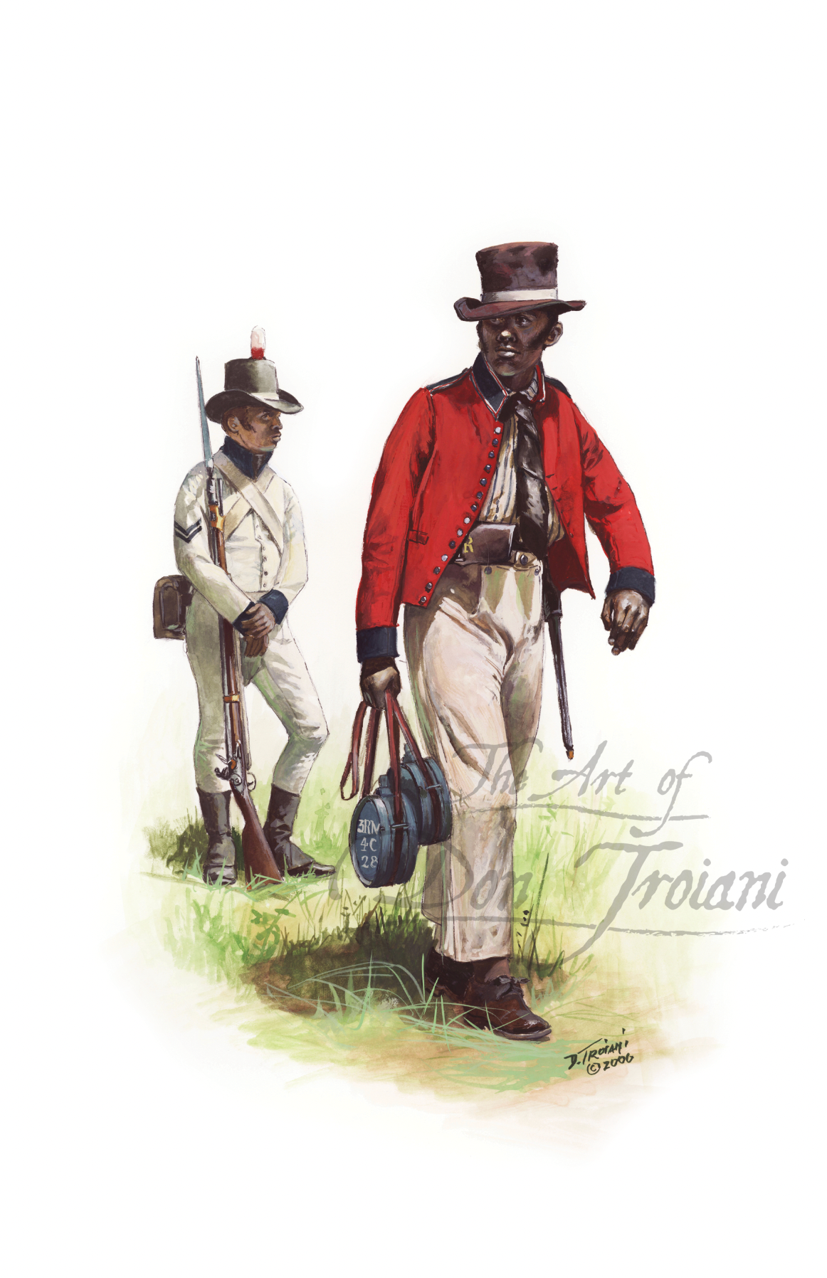 Black Royal Colonial Marine, 1814