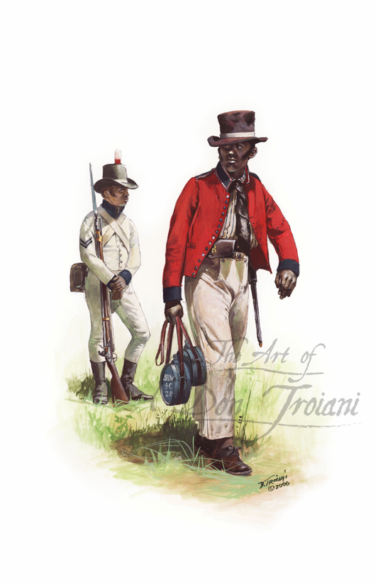 Black Royal Colonial Marine, 1814