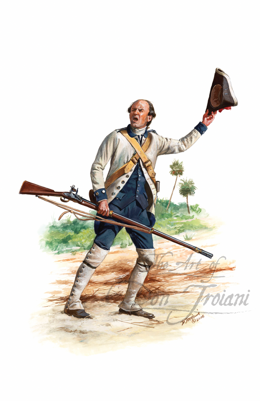 Private Of Spanish Colonial Regiment Of Louisiana