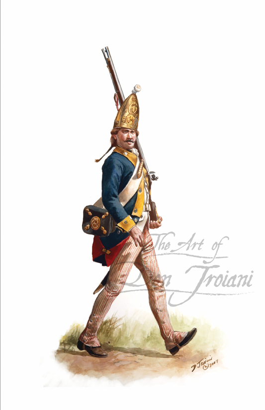 Grenadier Brunswick Regiment, Von Rediesal, 1777