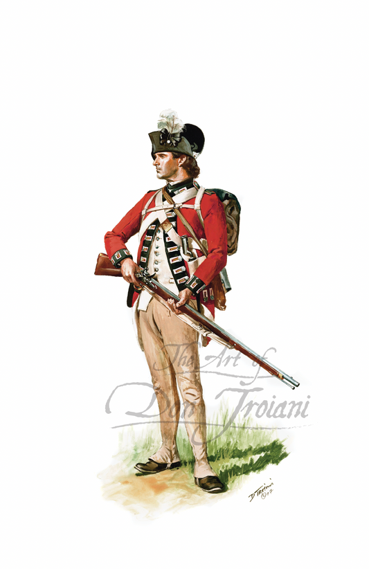 23rd Regiment of Foot Private, 1781