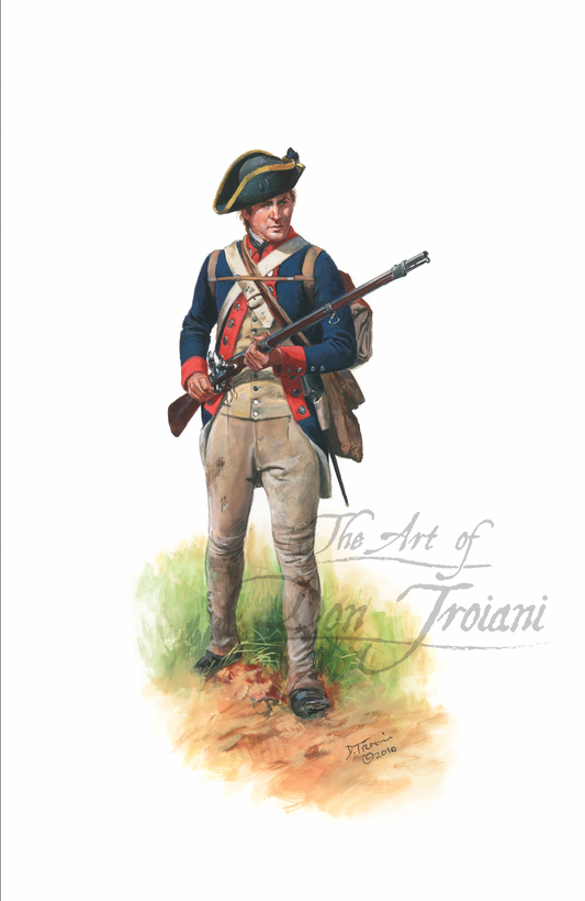 Delaware Regiment, Private, 1780