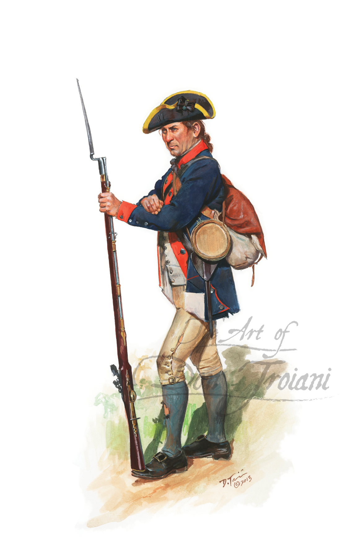 Pennsylvania State Regiment Private, 1777