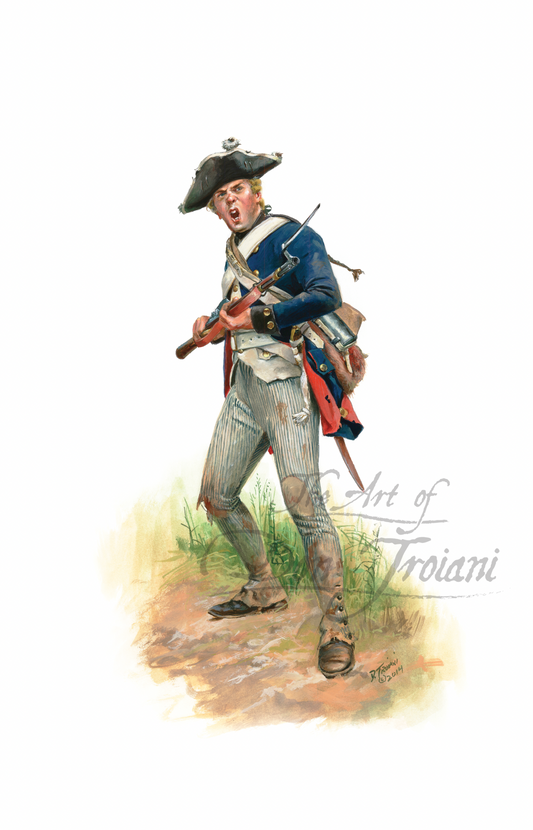 Brunswick Light Infantry Battalion, Von Barner, 1777