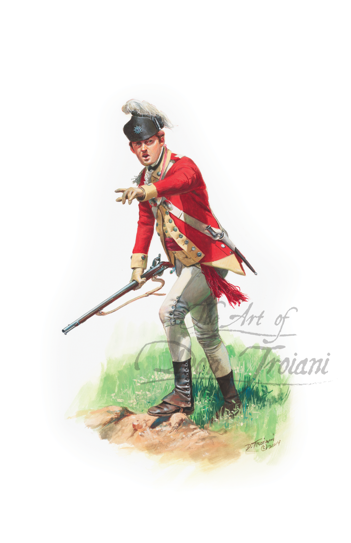 62nd Regiment Of Foot Officer, 1777
