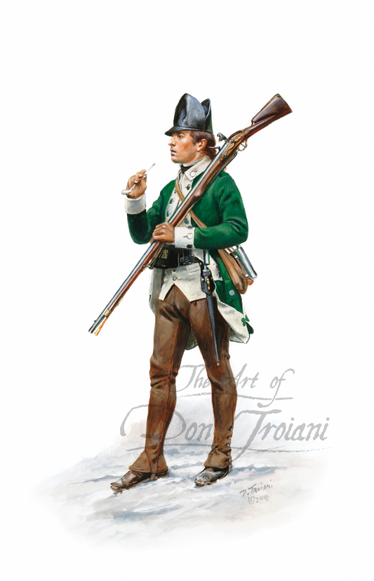 Loyalist, 1st Battalion DeLancey’s Brigade 1777-1778