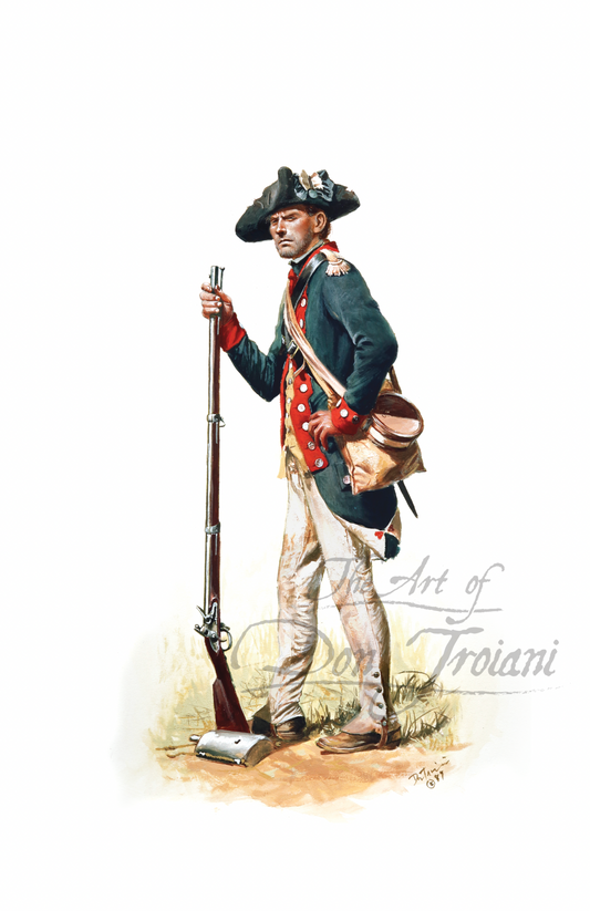 U.S. Continental Infantry, 1777-81
