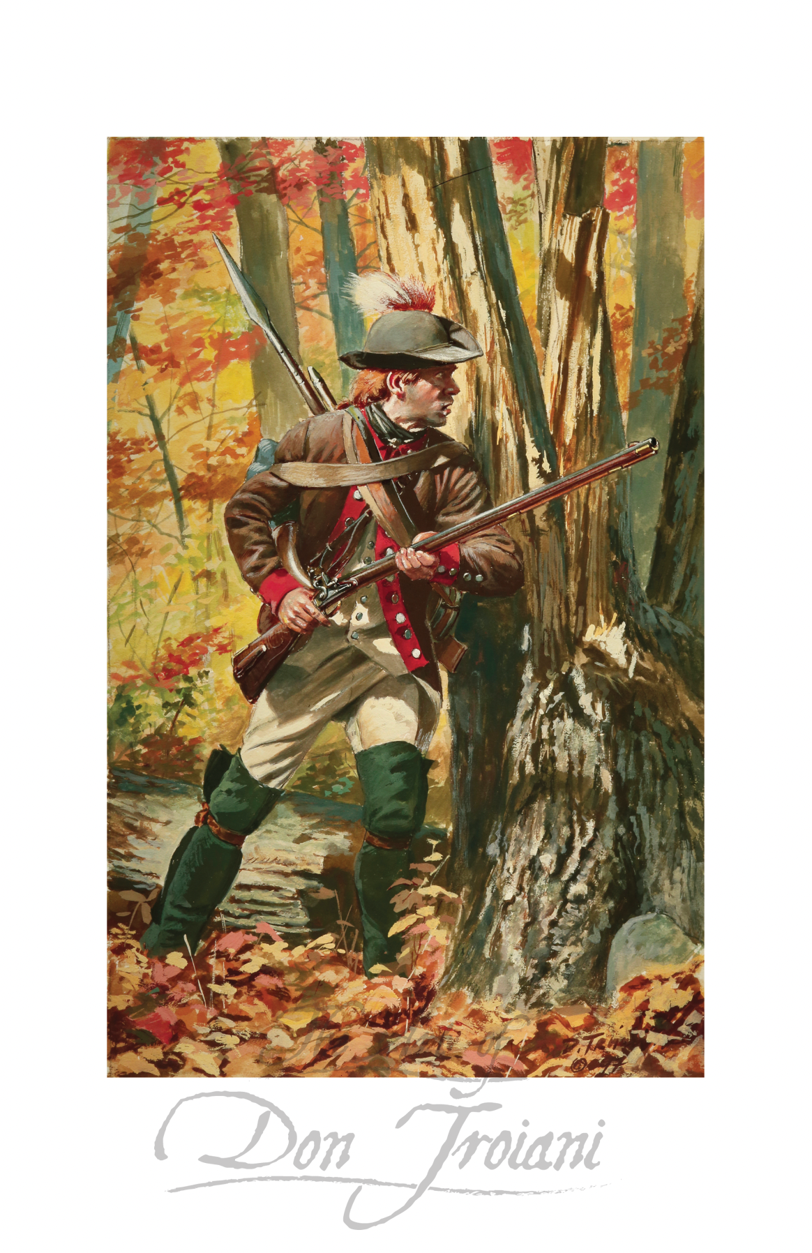 Rifleman of the Continental Army Rifle Corps, 1778-1779