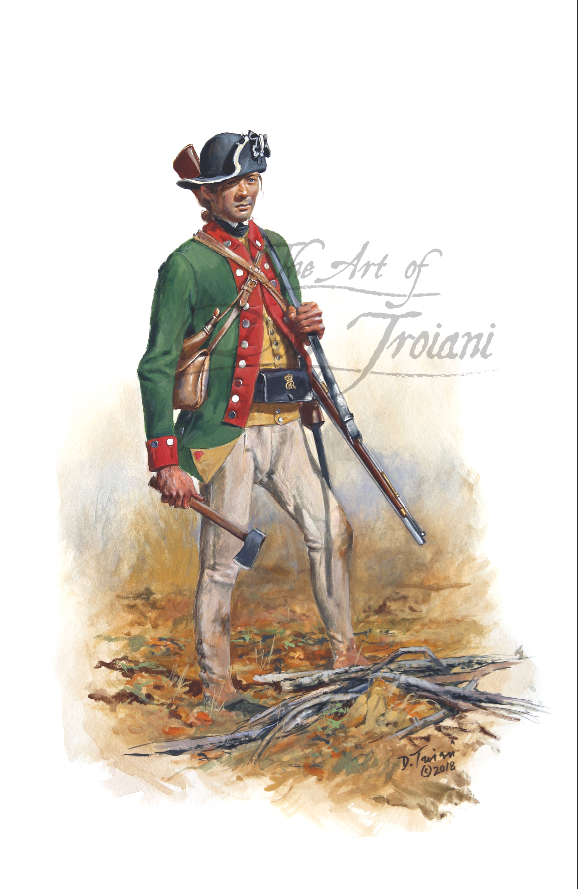 King’s Royal Regiment, 1777