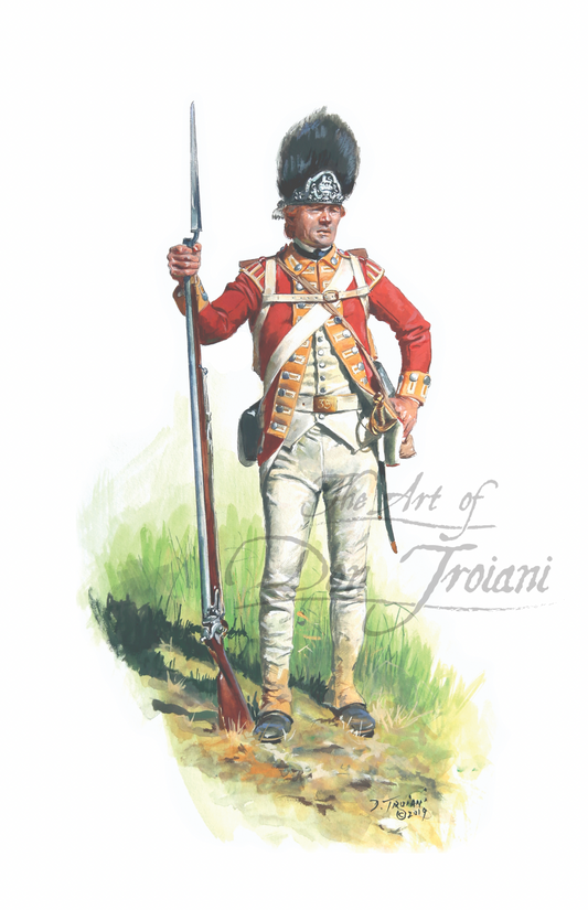 35th Regiment of Foot Grenadier, 1777