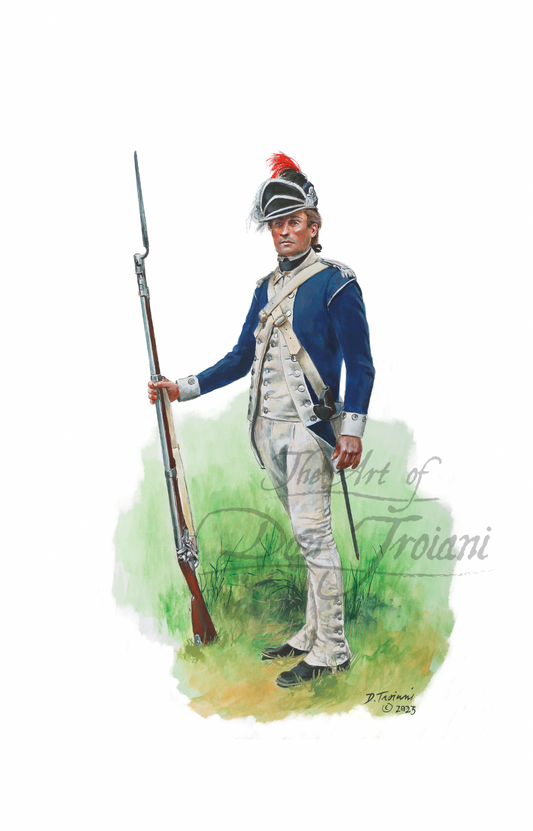 Sergeant, Lafayette’s Corps of Light Infantry, 1781