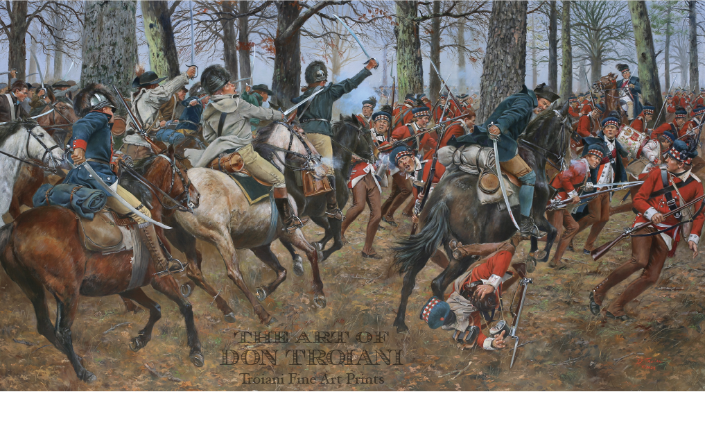 Cold Steel at Cowpens Open Edition Giclee Print