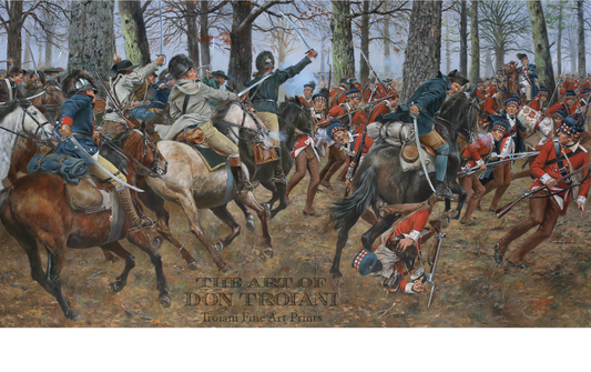 Cold Steel at Cowpens Limited Edition Canvas Giclee Artist Proof