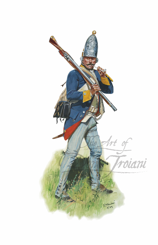 Prinz Frederich Regiment, 1777