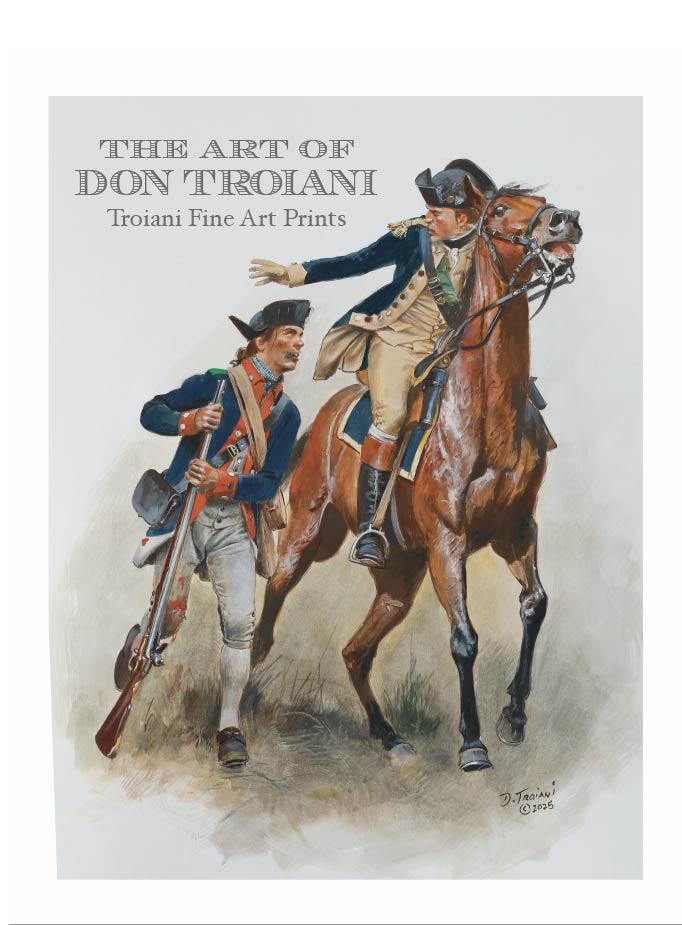 Adjutant Barber Saves Corporal Bell, Battle of Germantown, October 4, 1777 - TRW359