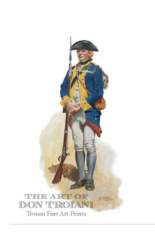 Private, Delaware Regiment, 1780-1781