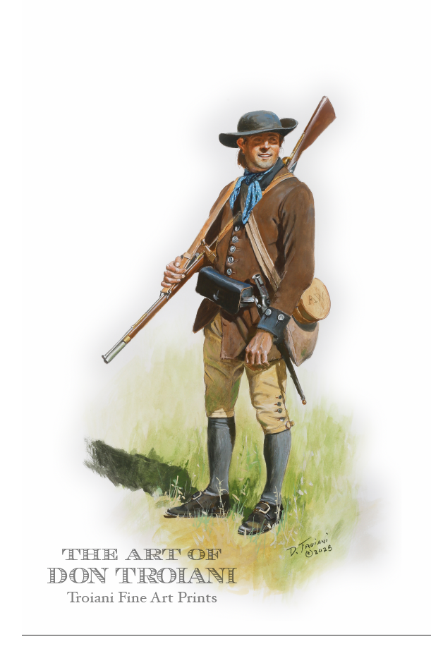 Private, 17th Continental Regiment, 1776