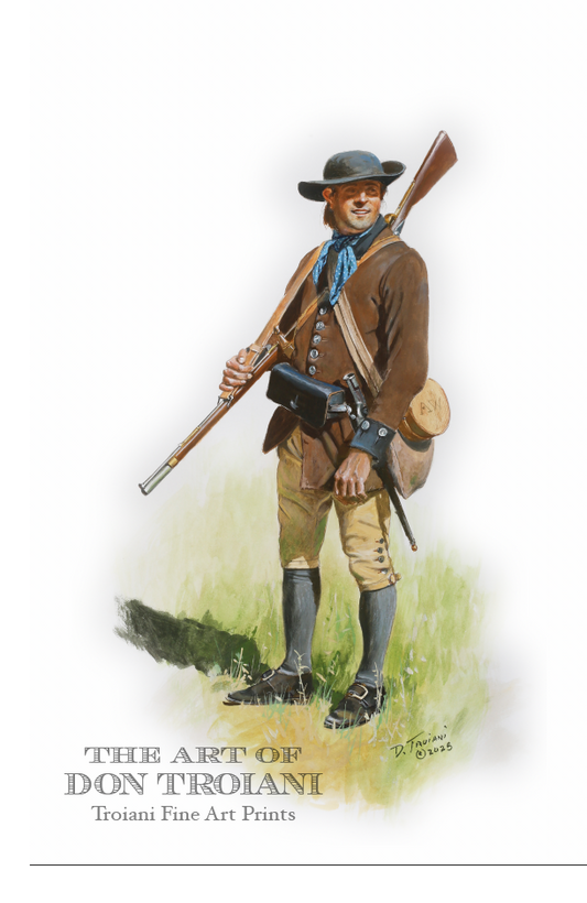Private, 17th Continental Regiment, 1776