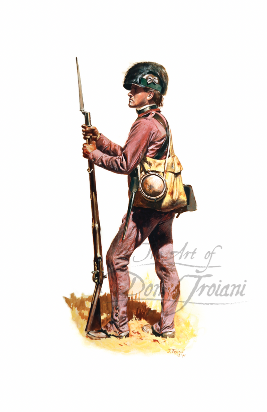 Lee's Partizan Legion, Infantry, Private, 1779