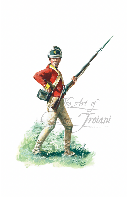 British 15th Regiment of Foot, Private, 1777