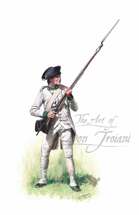 French Saintonge Regiment, Private, Yorktown, 1781
