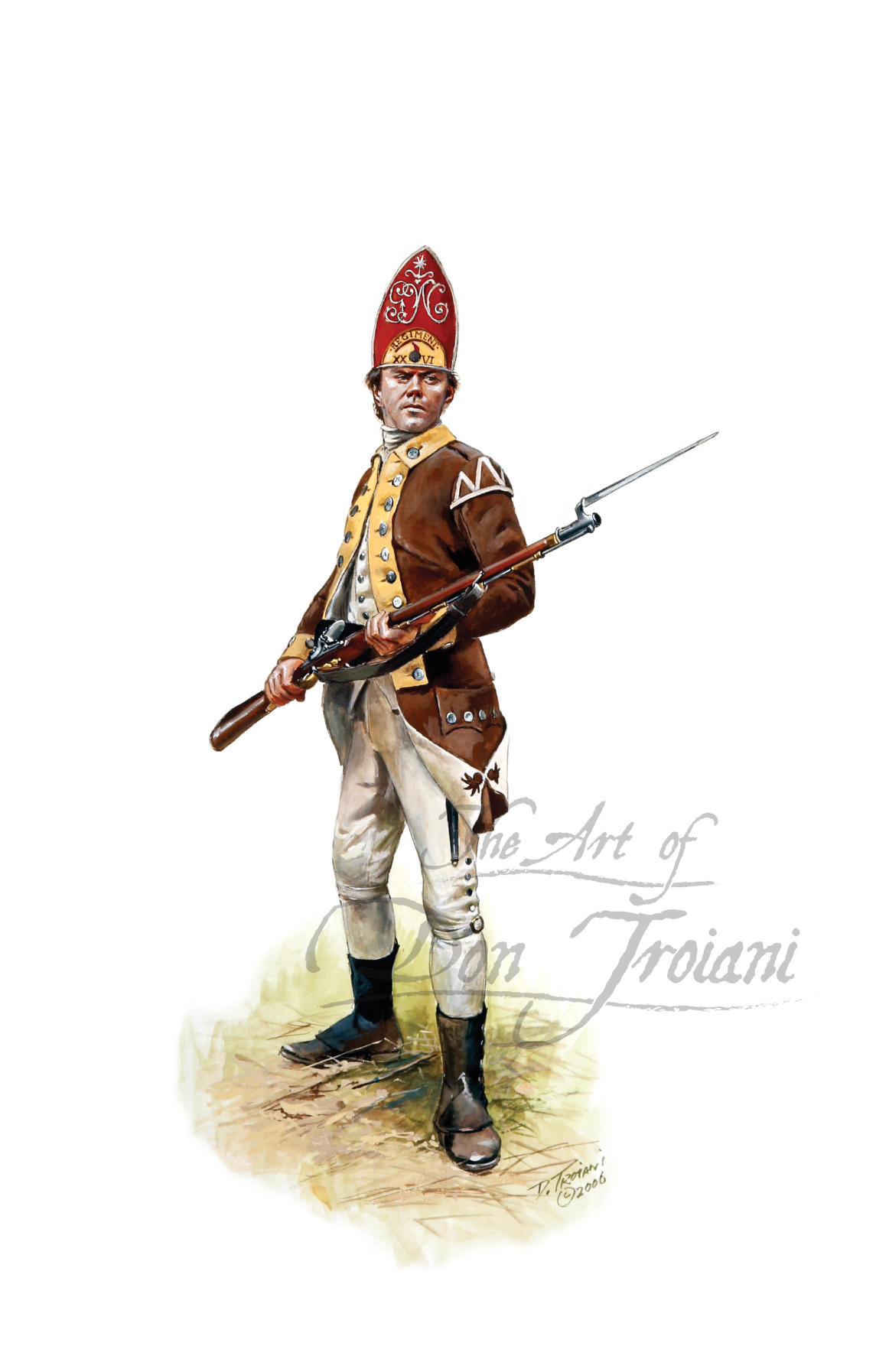 Grenadier Company “George Washington Grenadiers” 26th Continental Infantry 1776