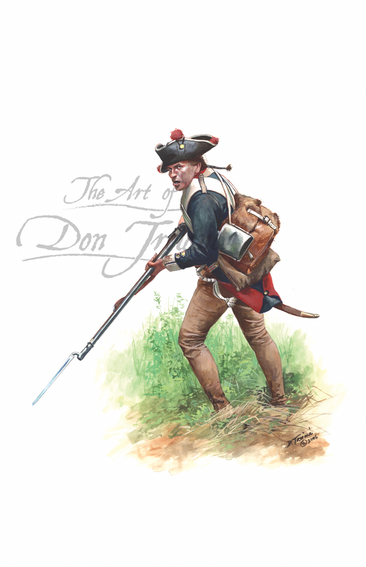 Musketeer Hessian Regiment Von Bose, 1781