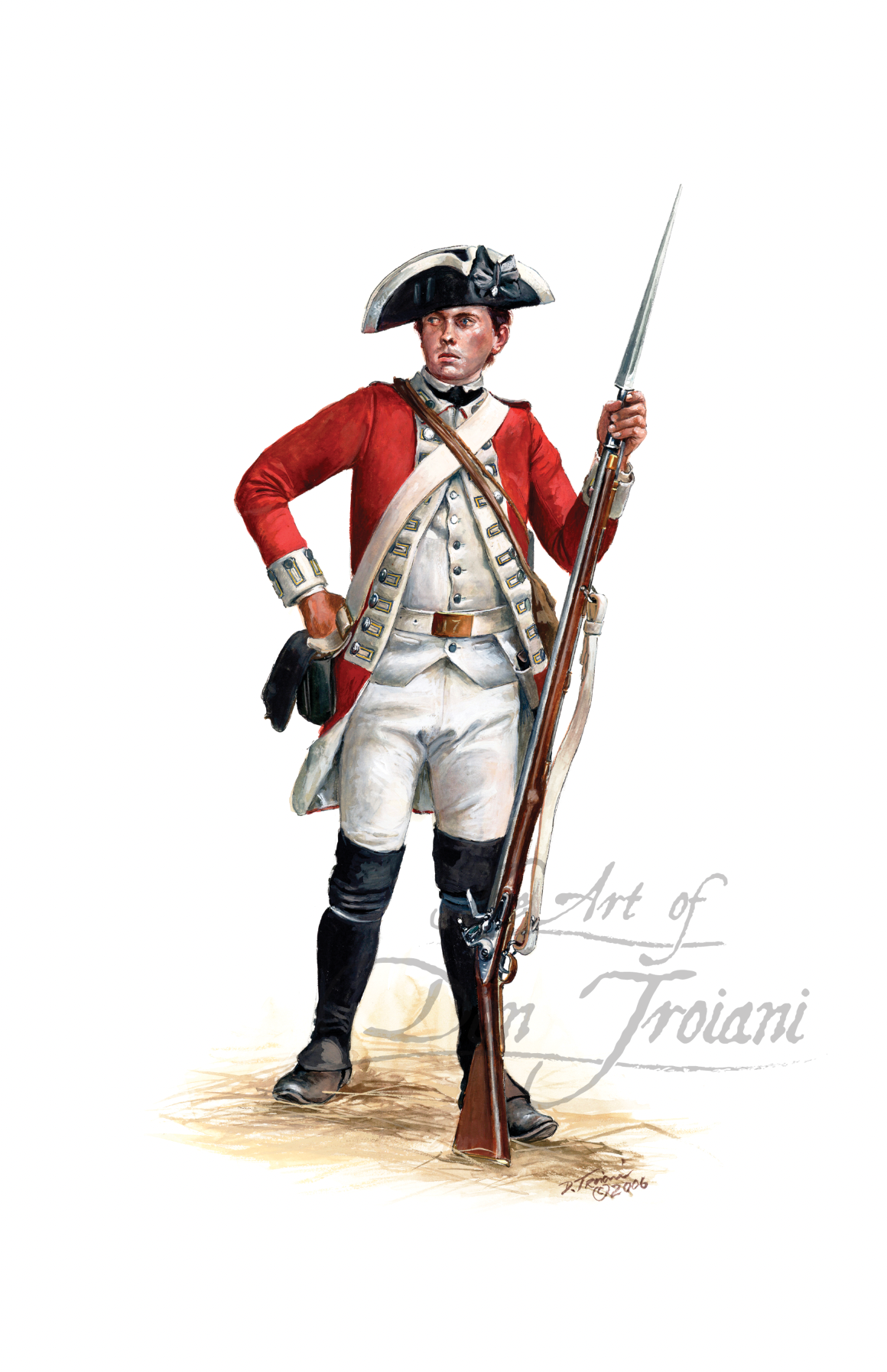 Private of British 17th Regiment of Foot