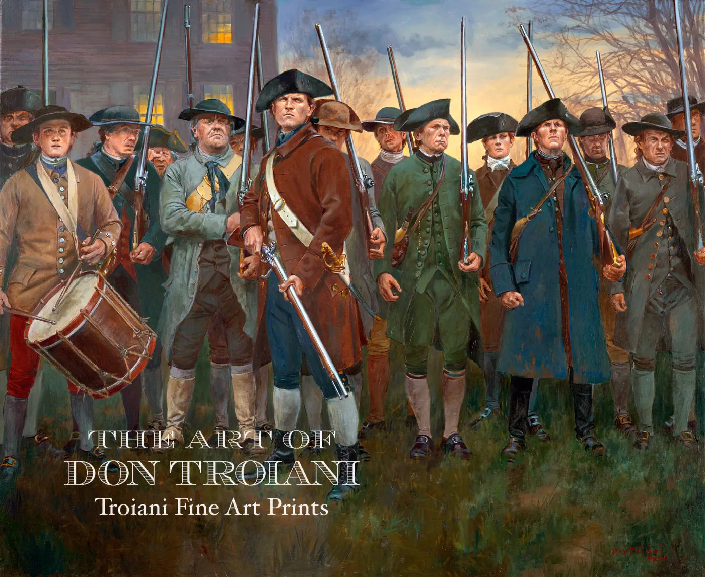 Lexington Common, April 19, 1775 - Canvas Giclee