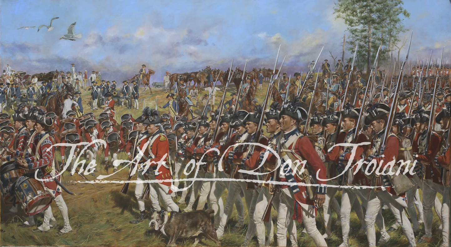 Victory At Yorktown - Canvas Giclee