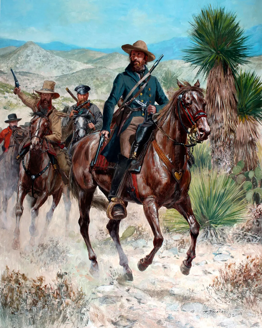Hay's Regiment Mounted Texas Volunteers, Mexican War, 1847