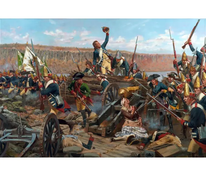 Margaret Corbin, Fort Washington - Canvas Giclee