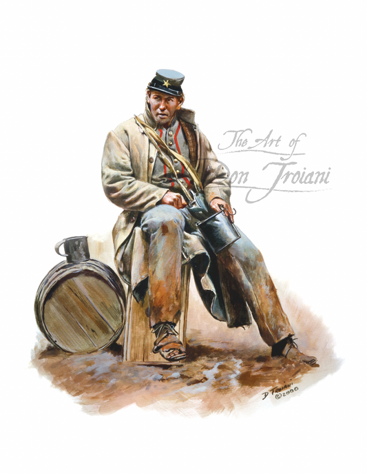 Soldier of the 14th Mississippi, C.S.A. 1862