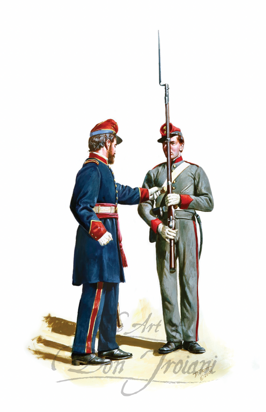 Charleston Zouave Cadets, 1861