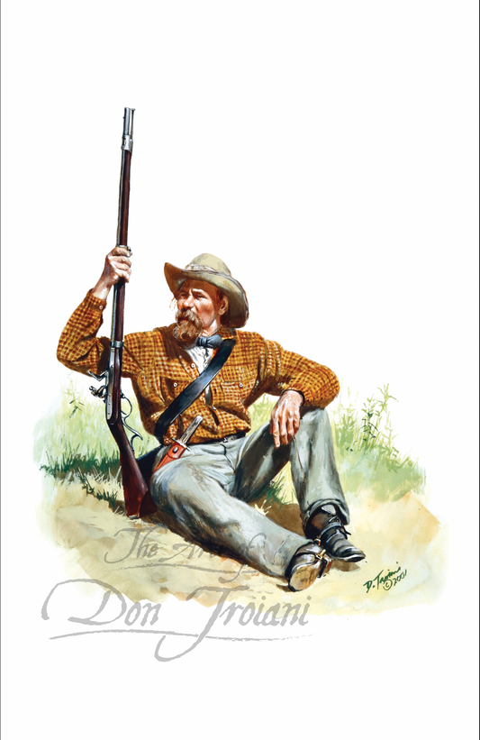 1st Arkansas Mounted Rifles, Private, Company D, 1861