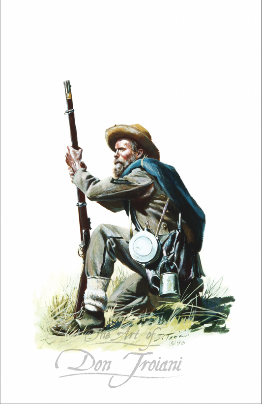 Kneeling Confederate Infantry Corporal - 1990 Version
