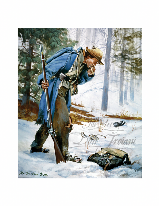 Confederate soldier Nashville, 1864