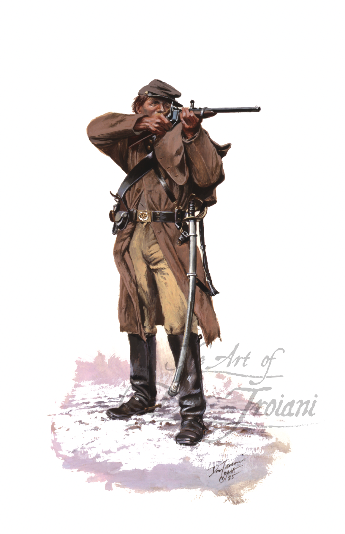 Confederate Cavalryman, 1865