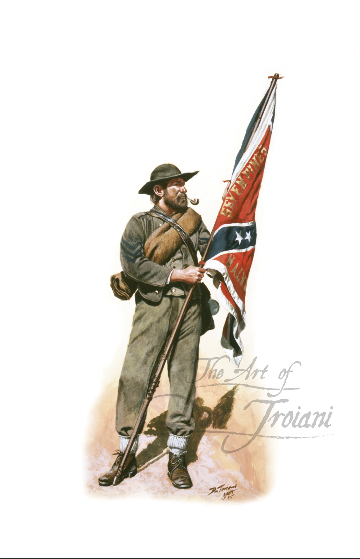 11th Mississippi Color Bearer