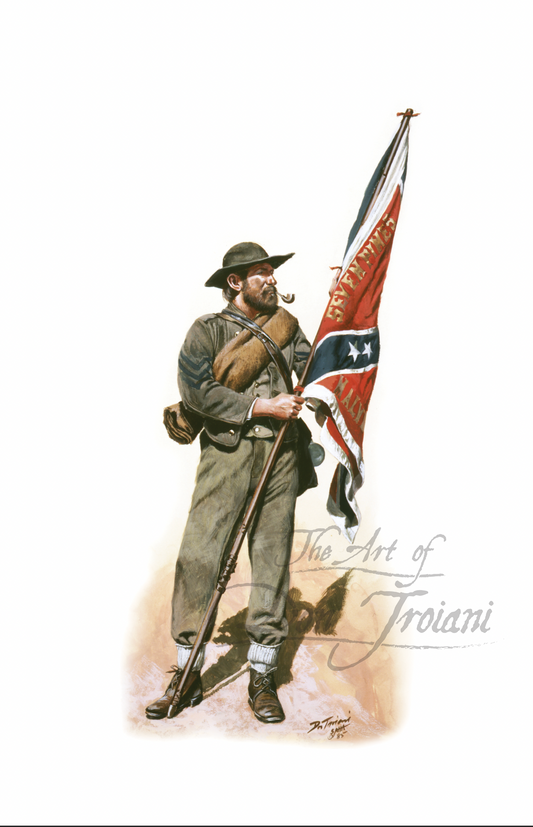 11th Mississippi Color Bearer