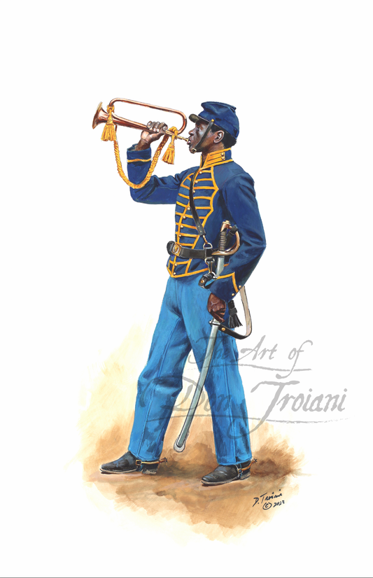 Trumpeter, USCT Cavalry, 1864