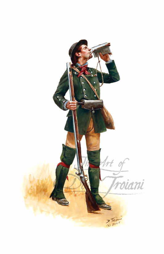 Private Of The 3rd Battalion New York Provincials, 1758